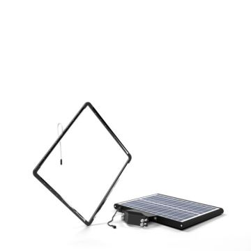 30" Solar Flashing LED Diamond Retrofit Kit for Traffic Safety Signs